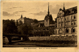 Gera - Blick Auf Schloss Osterstein - Gera