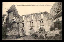 74 - ST-JEAN-D'AULPH - LES RUINES DE L'ABBAYE - Saint-Jean-d'Aulps