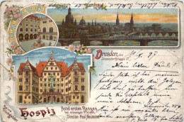 Dresden - Hospiz - Litho - Dresden