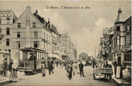 La Panne - L Avenue Vers La Mer - Tramway - De Panne