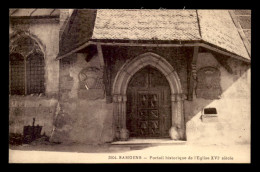 74 - SAMOENS - PORTAIL DE L'EGLISE - Samoëns