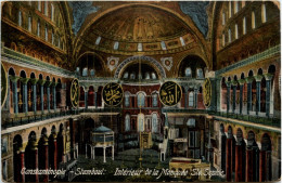 Constantinople - Stamboul - Mosquee Ste Sophie - Deutsche Post Constatinopel Stempel - Türkei