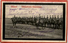Ulanen - Schwadrons Exerzieren - War 1914-18