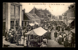 80 - CAYEUX-SUR-MER - UN JOUR DE MARCHE - Cayeux Sur Mer