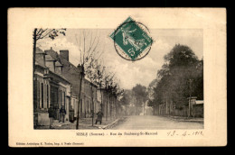 80 - NESLE - RUE DU FAUBOURG ST-MARCOUL - Nesle