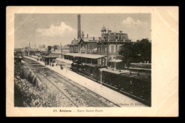 80 - AMIENS - INTERIEUR DE LA GARE SAINT-ROCH - TRAIN - CHEMIN DE FER - Amiens