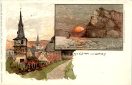 St. Goar Und Loreley - Litho - St. Goar