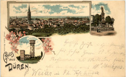 Gruss Aus Düren - Litho - Dueren