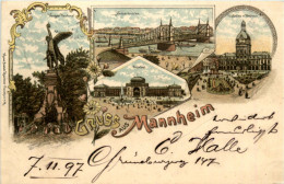 Gruss Aus Mannheim - Litho - Mannheim