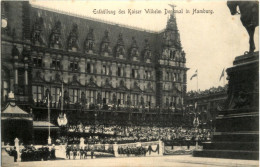 Hamburg - Enthüllung Des Kaiser Wilhelm Denkmal 1903 - Autres & Non Classés