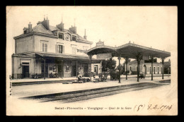 89 - ST-FLORENTIN-VERGIGNY - LE QUAI DE LA GARE DE CHEMIN DE FER - Saint Florentin