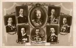 Auf Dem Felde Der Ehre - Kaiser Wilhem II - Familles Royales