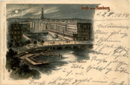 Gruss Aus Hamburg - Litho - Sonstige & Ohne Zuordnung