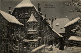 Die Wartburg Vorhof Im Winter - Eisenach
