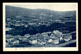 ALGERIE - BONE - QUARTIER DE LA PEPINIERE - Annaba (Bône)