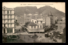 ALGERIE - ORAN - BOULEVARDS DE STRASBOURG ET DU 2E ZOUAVES - Oran