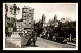 ALGERIE - ORAN - RUE DE L'HOTEL DE VILLE ET LE THETARE - Oran