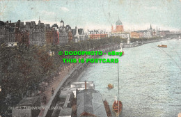 R532319 London. Thames Embankment. Postcard - Otros & Sin Clasificación