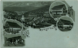 Gruss Aus Spiegelberg - Litho - Autres & Non Classés