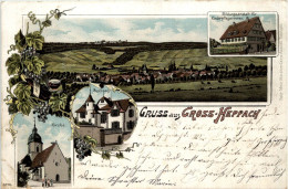 Gruss Aus Gross Heppach - Weinstadt - Litho - Other & Unclassified