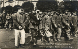 Transport Gefangener Begier Gefangenenlager - Oorlog 1914-18