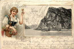 Loreley - Litho - Sonstige & Ohne Zuordnung