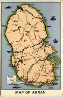 Map Of Arran - Ayrshire