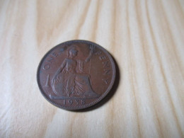 Grande-Bretagne - One Penny George VI 1938.N°551. - D. 1 Penny