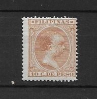 LOTE 2174 D /// (C030) FILIPINAS 1894  EDIFIL Nº:114 *MH  CASTAÑO CLARO     ¡¡¡ OFERTA - LIQUIDATION - JE LIQUIDE !!! - Philippines