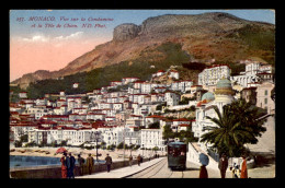 MONACO - VUE SUR LA CONDAMINE ET LA TETE DE CHIEN - La Condamine