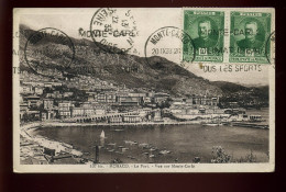 MONACO - LE PORT - TIMBRES - Porto