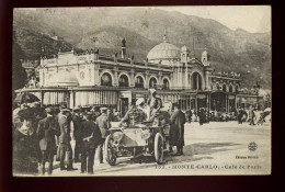 MONACO - LE CAFE DE PARIS - AUTOMOBILE ANCIENNE - Bares Y Restaurantes