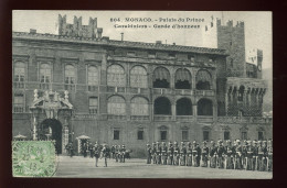 MONACO - PALAIS DU PRINCE, CARABINIERS, GARDE D'HONNEUR - TIMBRE - Palazzo Dei Principi
