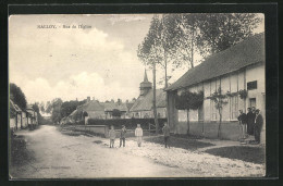 CPA Halloy, Rue De L'Eglise  - Sonstige & Ohne Zuordnung