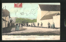 CPA Chambly, Avenue Principale Du Chateau Prise D'Amblincourt  - Sonstige & Ohne Zuordnung