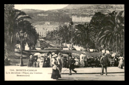 MONACO - MONTE-CARLO - LES JARDINS - PLACE DU CASINO - BEAUSOLEIL - Monte-Carlo