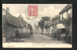 CPA Froissy, Rue De L'Eglise  - Froissy