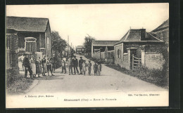 CPA Abancourt, Route De Formerie  - Formerie