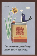 PUBLICITE - SHELL MOTOR OIL - SIGNEE P. FIX. MASSEAU - Publicité