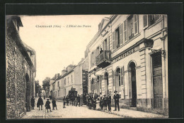 CPA Clermont, L'Hotel Des Postes  - Clermont