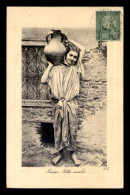 SCENES ET TYPES - ALGERIE - JEUNE FILLE ARABE - EDITEUR LL - Szenen