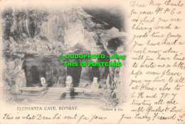 R532547 Bombay. Elephanta Cave. Clifton. 1904 - World