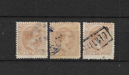 LOTE 2174 D /// (C030) FILIPINAS 1894  EDIFIL Nº:114 X3   CASTAÑO CLARO     ¡¡¡ OFERTA - LIQUIDATION - JE LIQUIDE !!! - Philippines