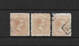 LOTE 2174 D /// (C030) FILIPINAS 1894  EDIFIL Nº:114 X3   CASTAÑO CLARO     ¡¡¡ OFERTA - LIQUIDATION - JE LIQUIDE !!! - Philippinen