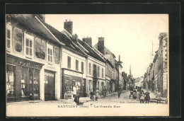 CPA Rantigny, La Grande Rue, Commerces  - Rantigny