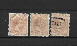 LOTE 2174 D /// (C030) FILIPINAS 1894  EDIFIL Nº:114 X3   CASTAÑO CLARO     ¡¡¡ OFERTA - LIQUIDATION - JE LIQUIDE !!! - Philipines