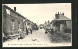 CPA Montreuil-sur-Bréche, Rue D'En Haut  - Other & Unclassified