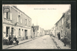 CPA Mont-l'Évéque, Rue De Meaux  - Sonstige & Ohne Zuordnung