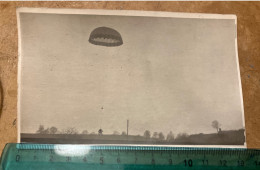 Réal Carte Photo  MILITARIA  Guerre 1914-18  Parachutiste - Guerra, Militares