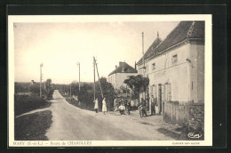 CPA Mary, Route De Charolles  - Charolles